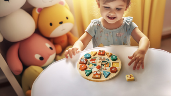 Dřevěné aktivity hodiny, Wood 6