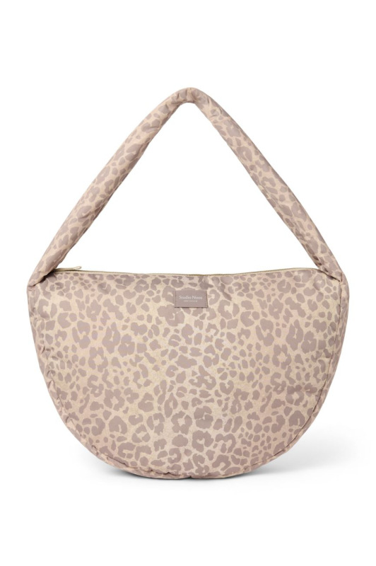STUDIO NOOS - Puffy Cross Body bag | Cream Leopard