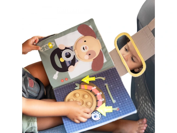 Knižka s aktivitami do auta Busy Book 5
