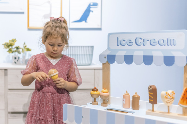 Dřevěné zmrzlinářství set 10