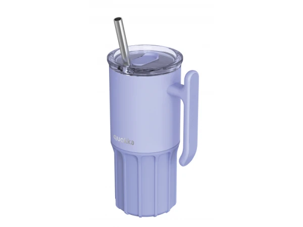 Nerezový termohrnček so slamkou Umi Lavender 720 ml