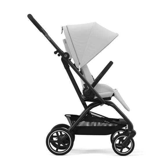 Cybex Eezy s Twist+ 2 Bugina 2025 Fog Grey, Black frame 1