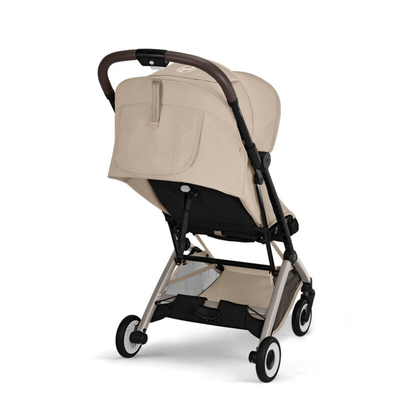 Cybex ORFEO 2026 BLK skladný kočík do lietadla - Almond Beige 5