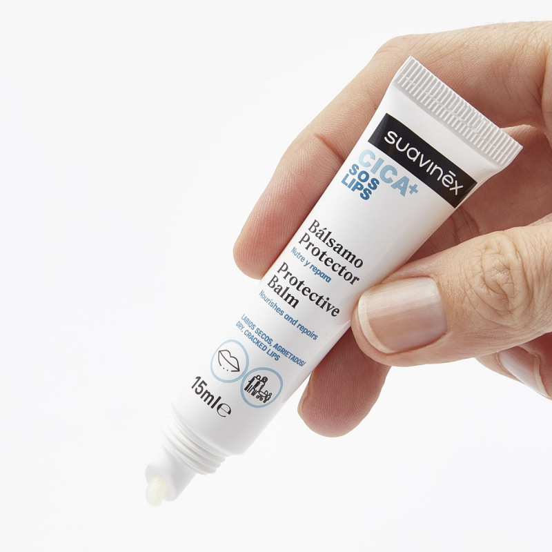 SUAVINEX | CICA Ochranný balzam na pery - 15 ml 3
