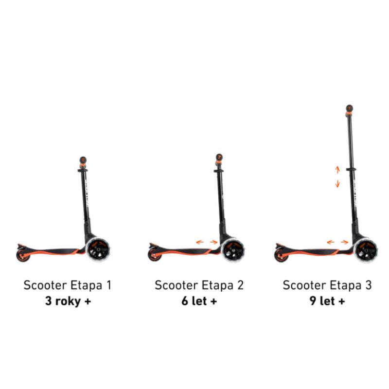 Kolobežka SmarTrike Xtend Scooter Orange od 3 - 12 rokov 3