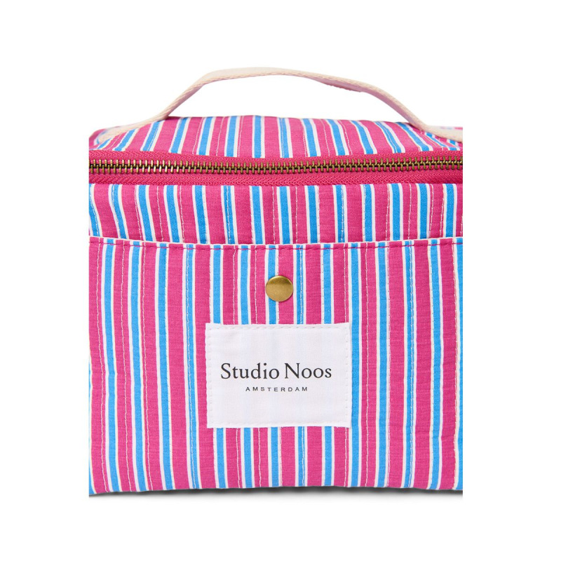 STUDIO NOOS - Poplin Coller bag - chladiaca taška | Raspberry Striped 2