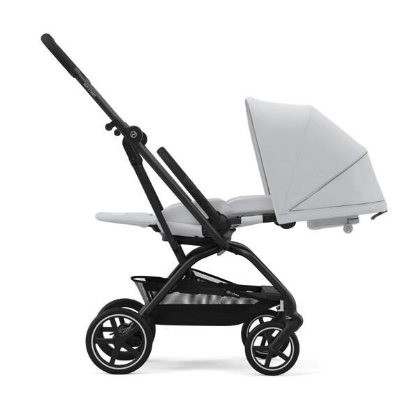 Cybex Eezy s Twist+ 2 Bugina 2025 Fog Grey, Black frame 5