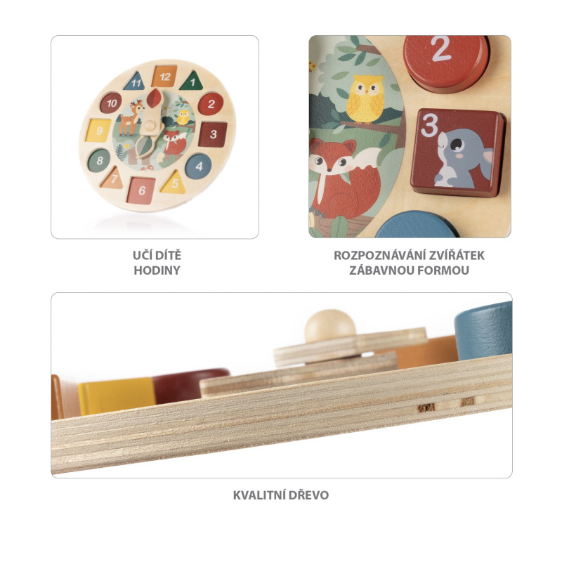 Dřevěné aktivity hodiny, Wood 2