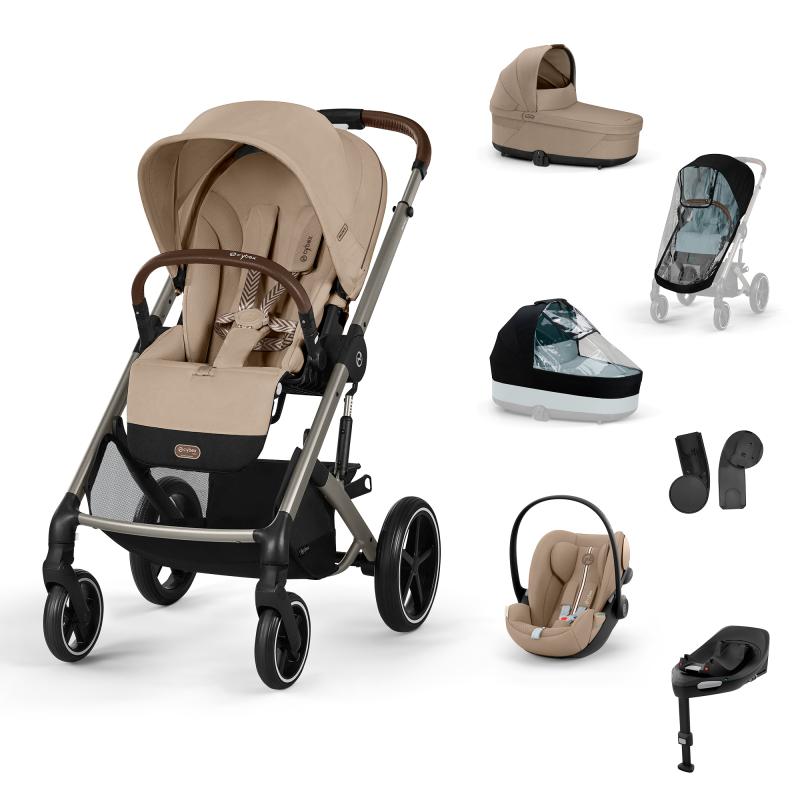 CYBEX BALIOS S Lux 2025 SET XL / ALMOND BEIGE + CLOUD G plus