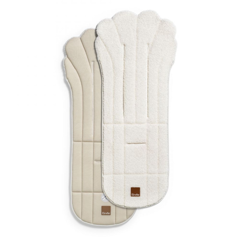 ELODIE DETAILS Podložka do kočíka White Bouclé