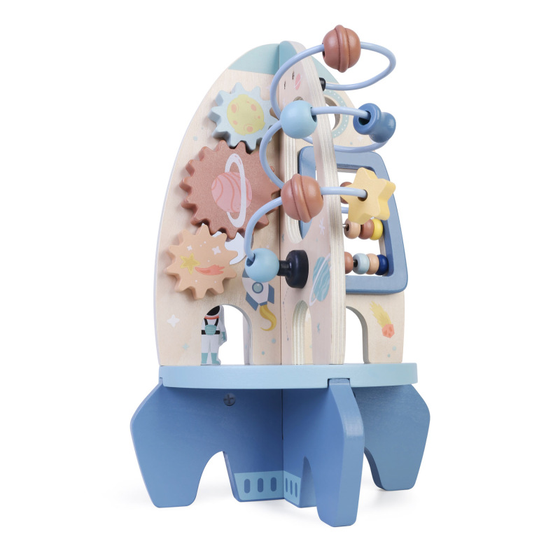 Dřevěná aktivity raketa 3