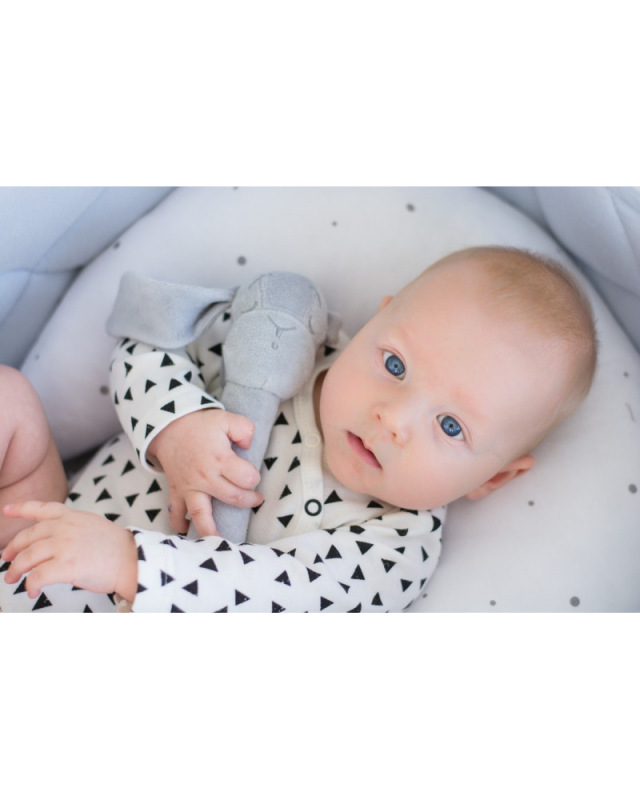 Effik bunny chrastítko, Šedé 2