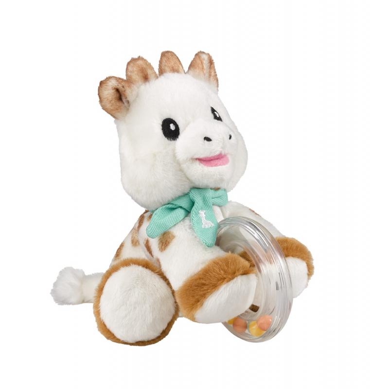 Vulli Plyšová hračka žirafa Sophie s korálikmi