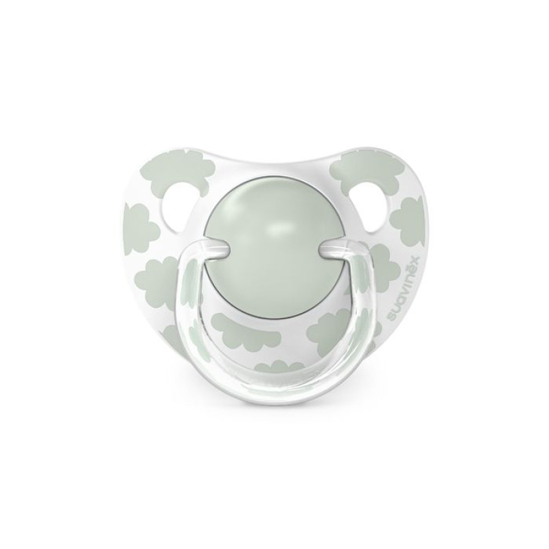 SUAVINEX | Cumlík anatomický silikon 0/6m 2 ks Dreams - zelený 5