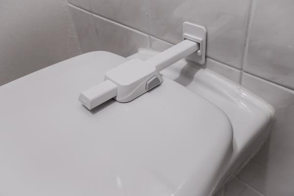 Zámek na WC 1ks, White