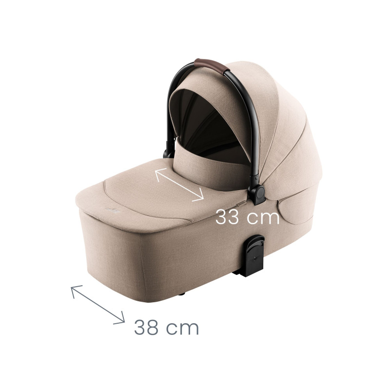 Sada kočíka Rio + hlboká vanička + autosedačka Baby-Safe PRO Lux, Urban Olive 11
