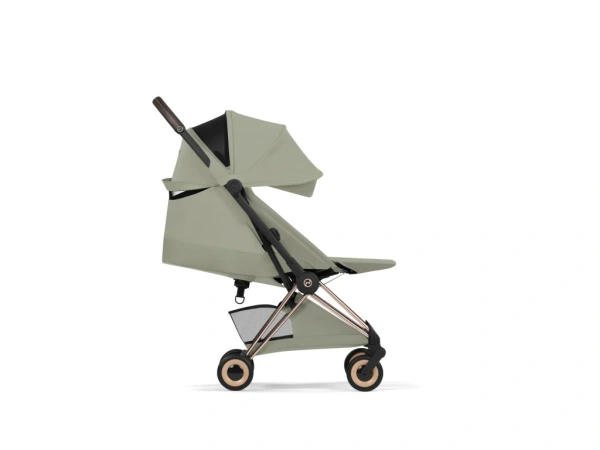 Cybex COYA Style 2026 rám RoseGold - Sage Green 2