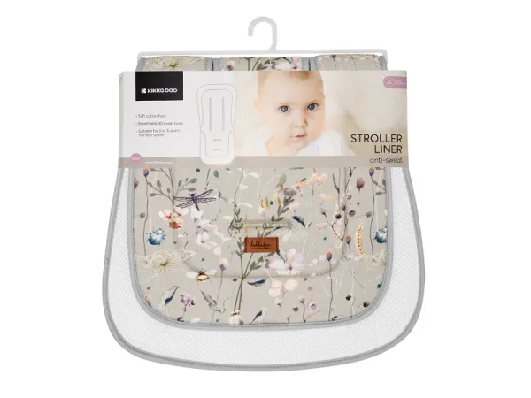 Sedacia podložka do kočíka Dreamy Fields Grey 2