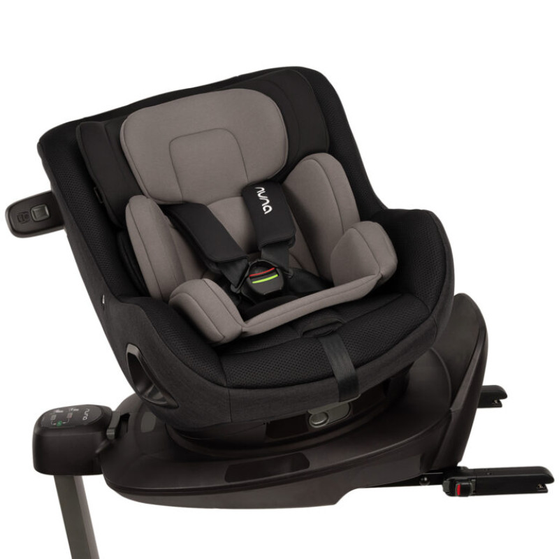 Otočná autosedačka ISOFIX Nuna Pruu Aire Caviar od narodenia do 4 rokov 10