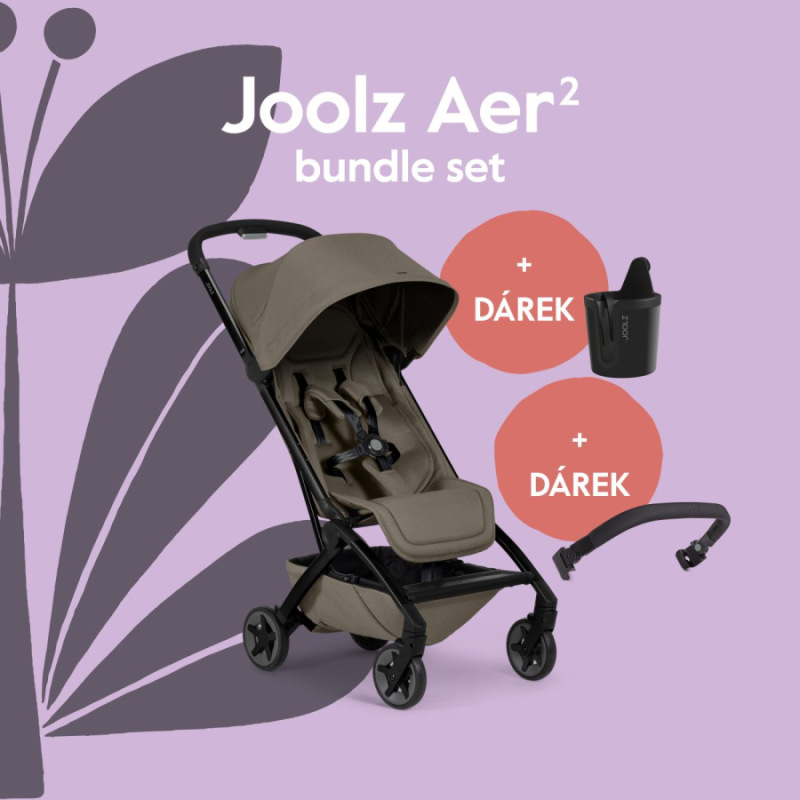 Joolz AER2 kočík BUNDLE SET | Hazel brown