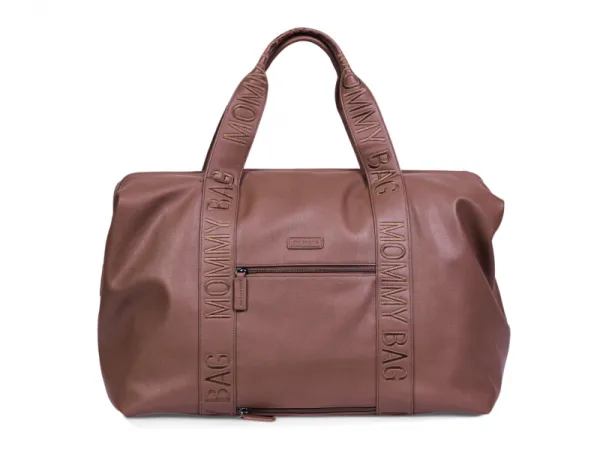 Prebaľovacia taška Mommy Bag Signature Vegan Leather Dark Brown 4