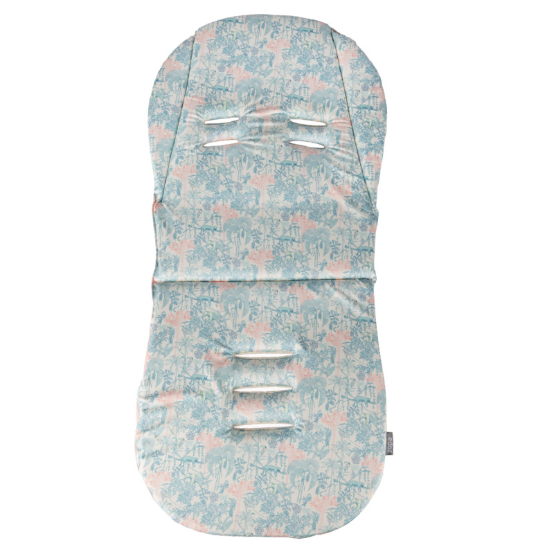 Podložka do kočíka z pamäťovej peny Comfort, Jungle Pink