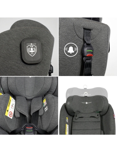 Cozy N Safe APOLLO i-Size 360° autosedačka 40-150, Pearl Grey 2026 4