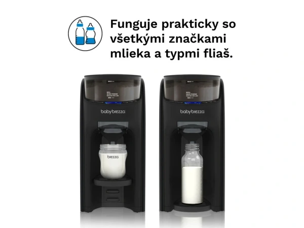 Baby Brezza Formula Pro Advanced All Black - prístroj na prípravu dojčenského mlieka 4