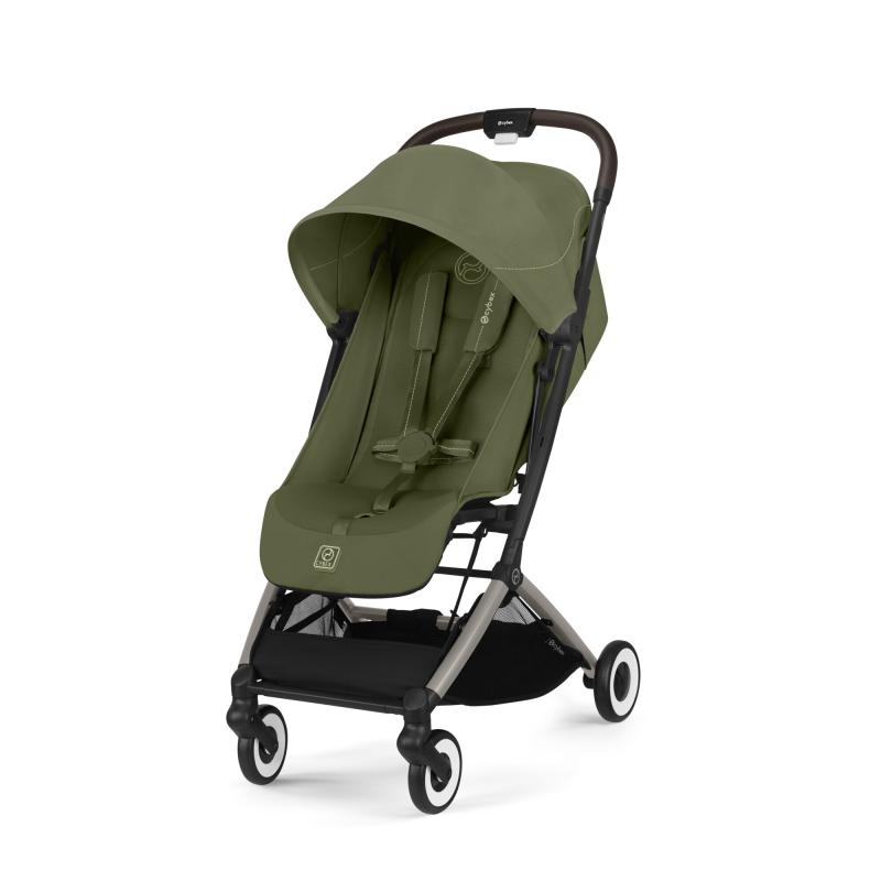 Kočík do lietadla Cybex Orfeo 2025 Moos Green, Taupe frame