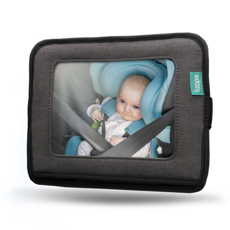 2 v 1 spätné zrkadlo a držiak na tablet 5