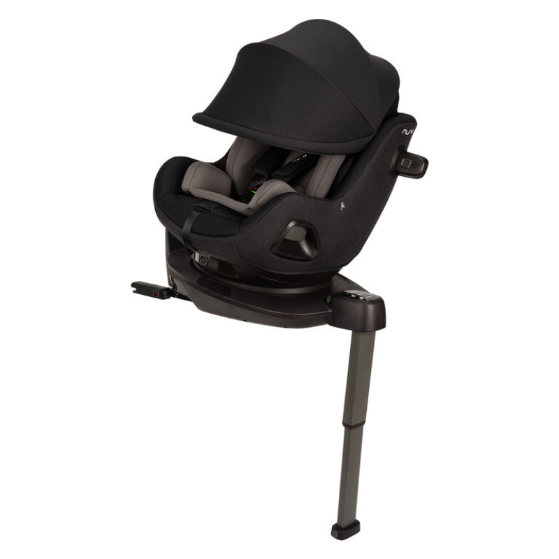 Otočná autosedačka ISOFIX Nuna Pruu Aire Caviar od narodenia do 4 rokov