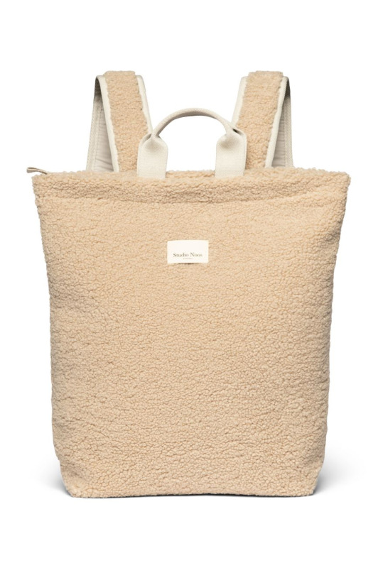 STUDIO NOOS - Teddy BACKPACK batoh pre dospelé | Ecru