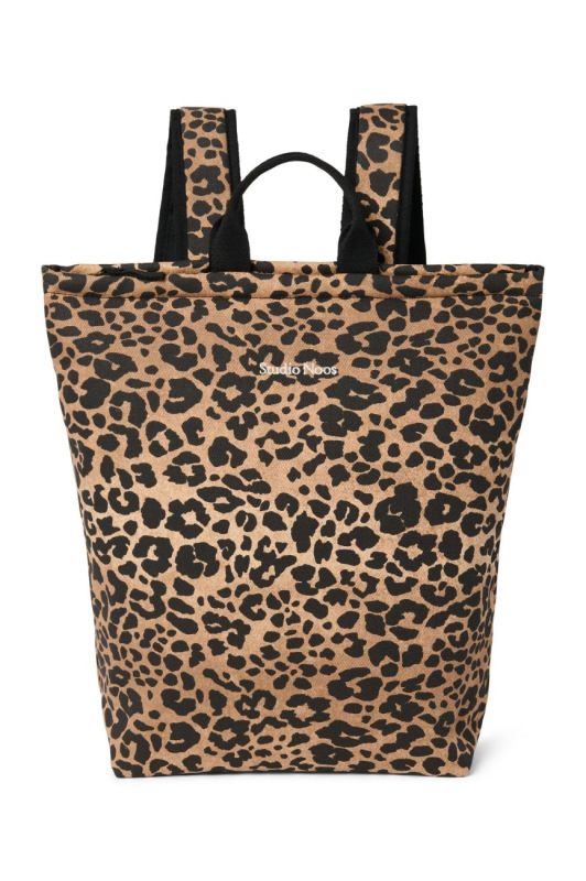 STUDIO NOOS - Puffy Adult BACKPACK - batoh | Brown Leopard