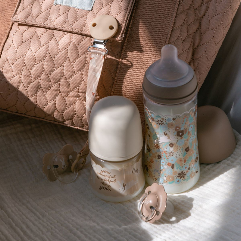 SUAVINEX | Cumlík SX PRO fyziologický WONDERLAND NEW 6/18m - krémový 2