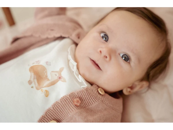 Kardigan pletený Fairy Pink veľ. 68 3