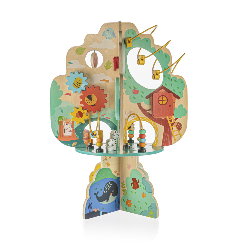 Dřevěný montessori strom 2