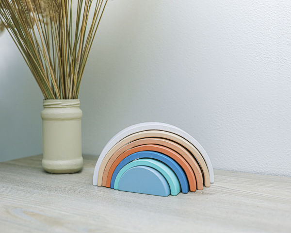 Dřevěná skládací duha, Sunrise 8