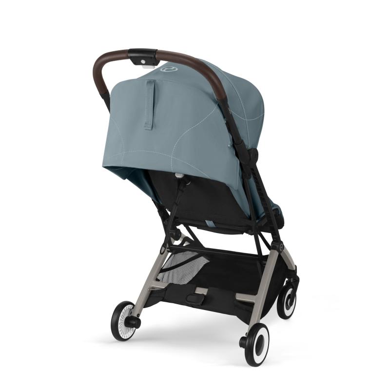 Kočík do lietadla Cybex Orfeo 2025 Stormy Blue, Taupe frame 2