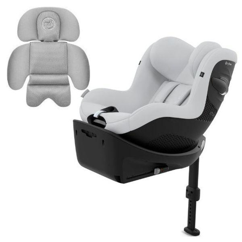 Cybex SIRONA Gi i-size Comfort + novorodenecká vložka - Fog Grey