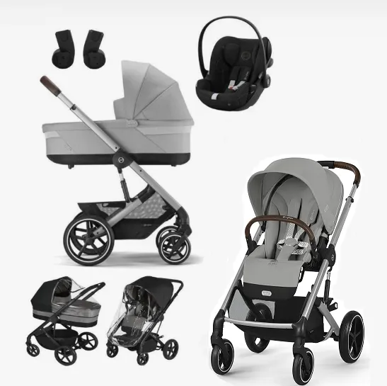 CYBEX BALIOS S Lux 2024 XL SET STONE GREY + CYBEX CLOUD G