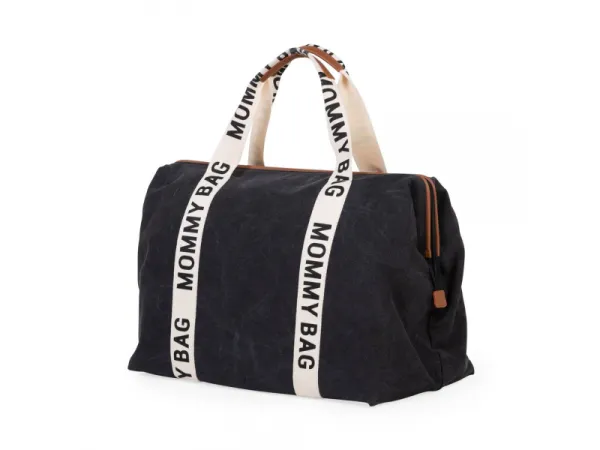 Prebaľovacia taška Mommy Bag Canvas Black