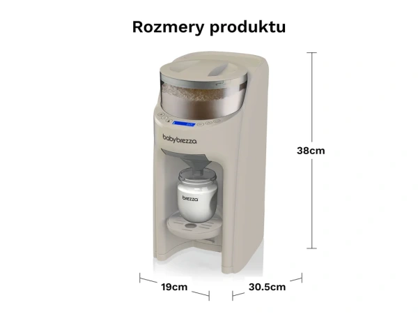 Baby Brezza Formula Pro Advancedmliekovar - Oatmeal 5