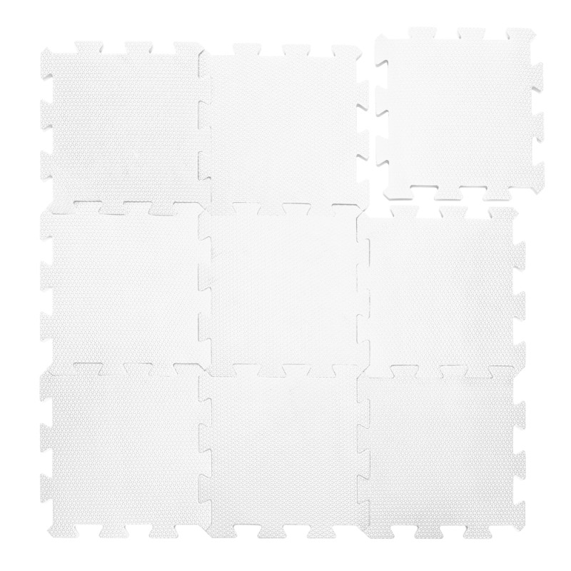 Penová podložka Puzzle 30x30 cm 9ks, Ivory Beige