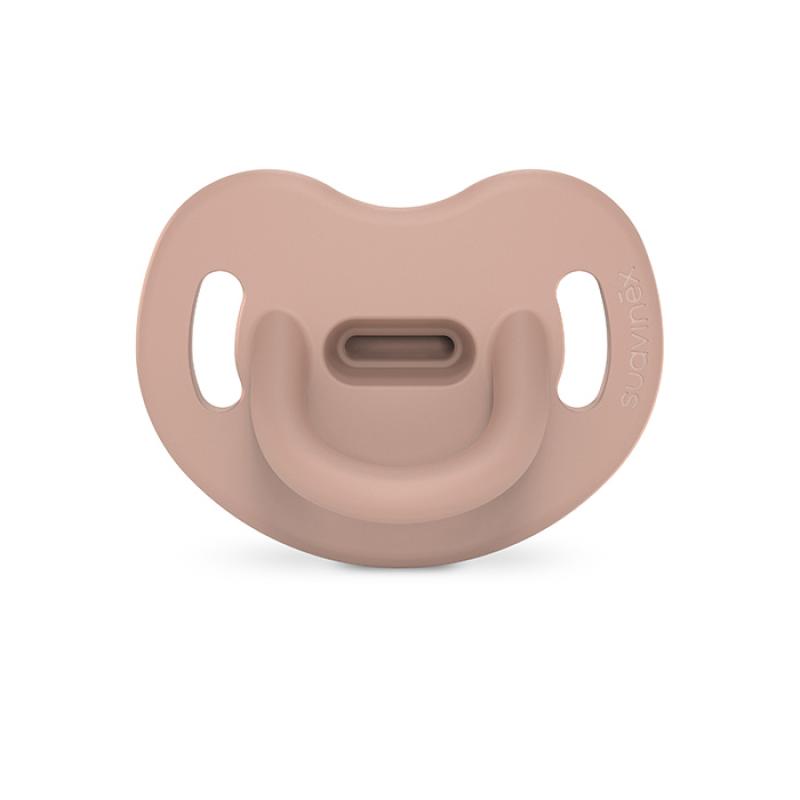 SUAVINEX | Cumlík anatomický SILIKÓN 0-6 m SX PRO - COLOUR ESSENCE, ružový