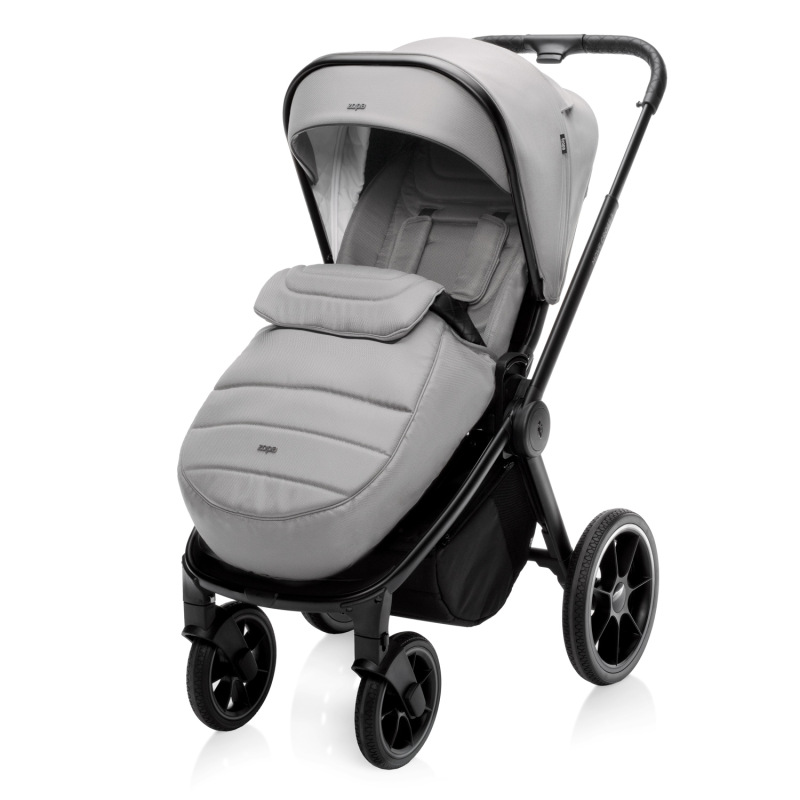 Set Športový kočík Move Cross 3 + korba XL 3 + adaptéry, Metal Grey 11