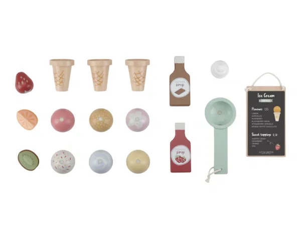 Zmrzlinový stánok drevený 3