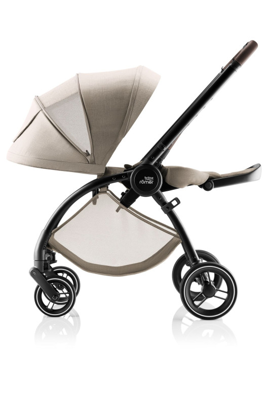 Sada kočíka Rio + hlboká vanička + autosedačka Baby-Safe PRO + základňa Vario Base 5Z Style, Teak 7