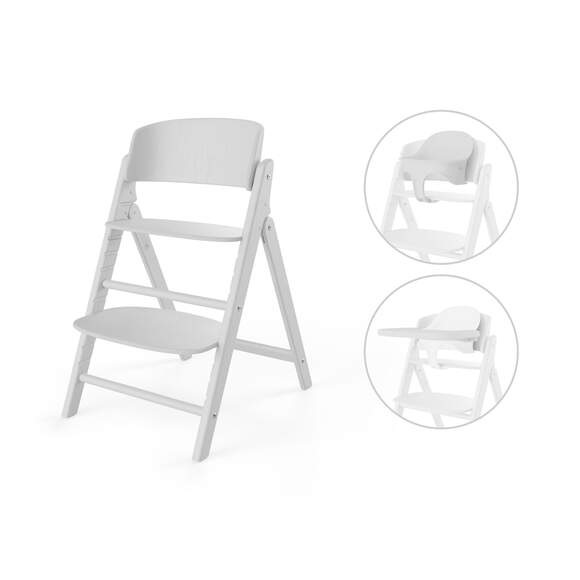 Cybex stolička Click&Fold 3v1 - ALL WHITE