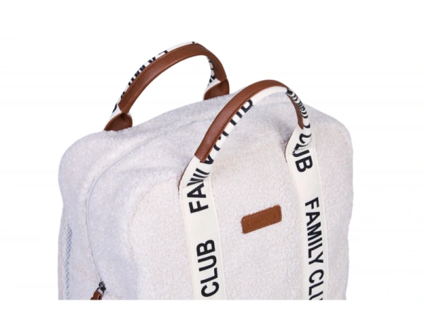 Prebaľovací batoh Family Club Signature Teddy Off White 7