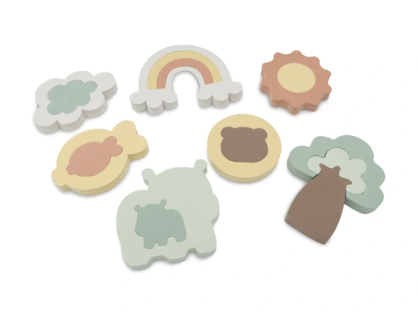 Penové puzzle do kúpeľa Kangaroots